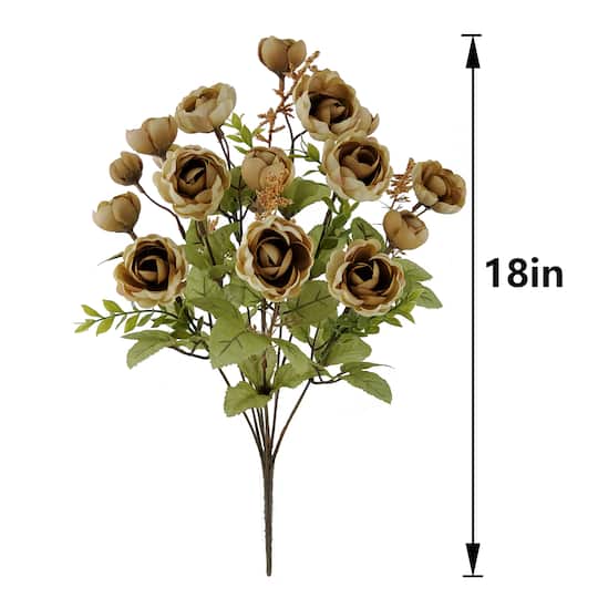 18" Ranunculus Bush by Ashland